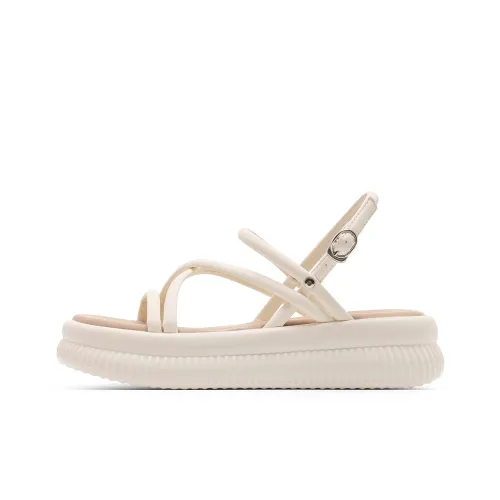 C°BANNER One Ремень Сандалии Женские Бежевый