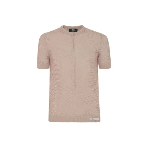 Fendi Бежевые Мужские Свитера