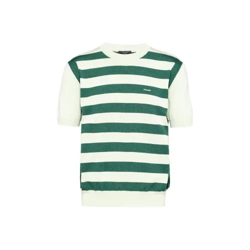 PRADA Мятно-зеленые Мужские Свитера