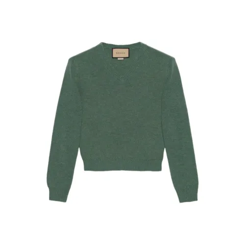 GUCCI Зеленые Мужские Свитера