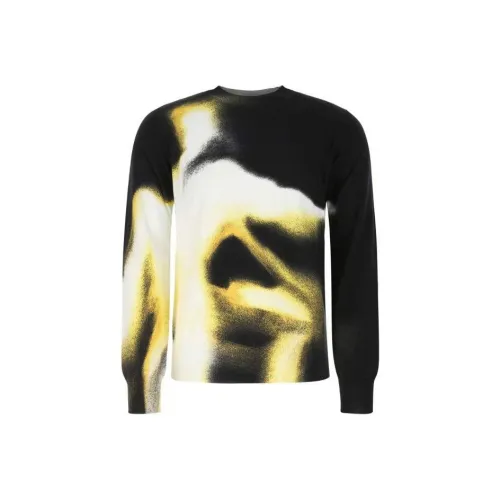 Alexander McQueen Черные Мужские Свитера