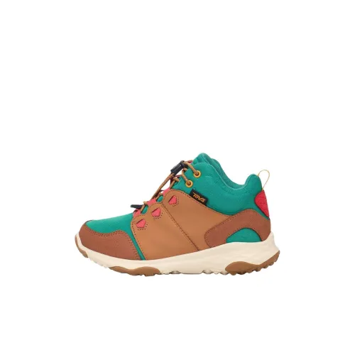 Teva Детская туристическая обувь MID Топ Кадмий Зеленый Kids