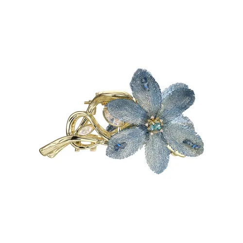 Cercoo Металл Искусственный кристалл Металлическое волокно Заколки для волос Женские