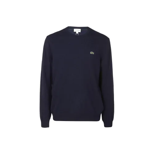 LACOSTE FW22 Свитер Мужской Синий
