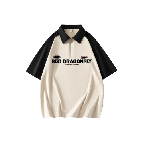 RED DRAGONFLY Короткий рукав Polo Унисекс