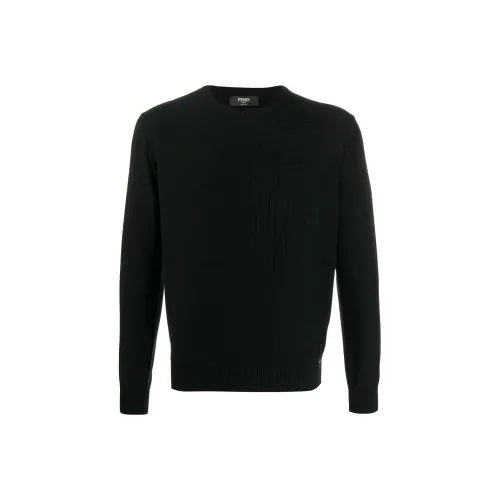 Fendi Черные Мужские Свитера