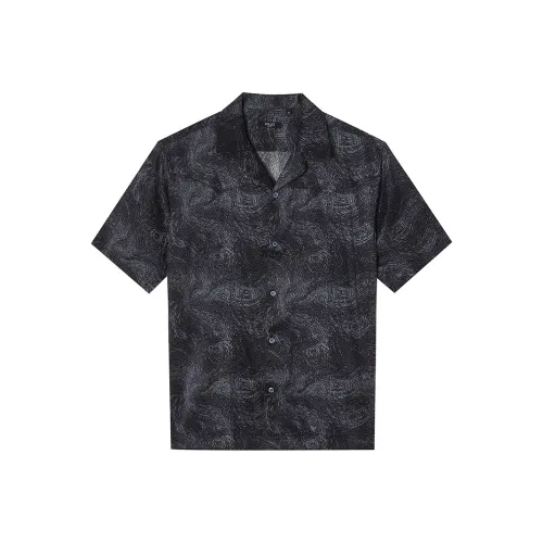 LIU·JO UOMO Короткий рукав рубашка мужская черная