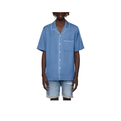 Ksubi Синий Мужская Рубашка