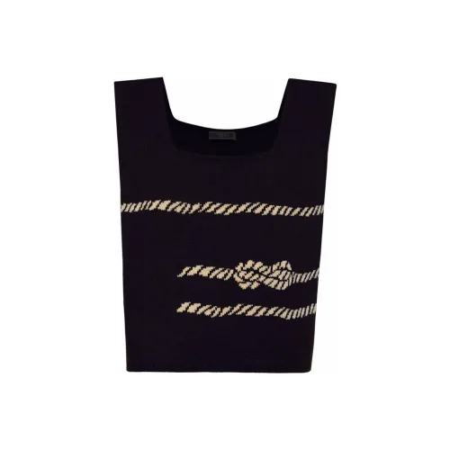 PRADA Мужские черные майки