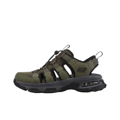 Skechers Горная обувь Мужская Оливково-зеленая