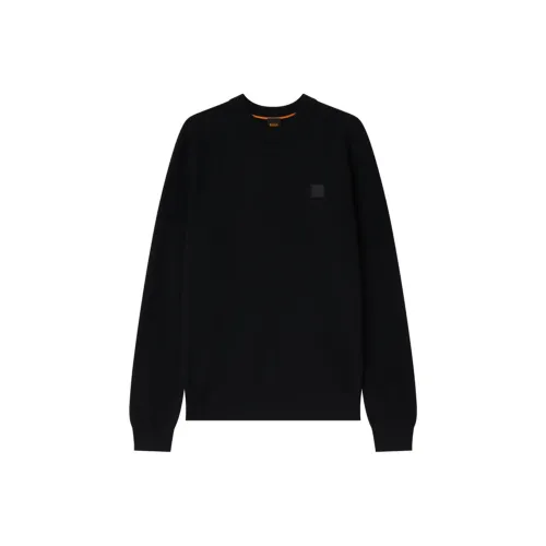 Hugo Boss Черные Мужские Свитера
