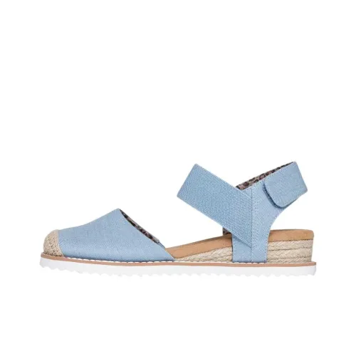 Skechers DESERT KISS One Ремешок Сандалии 2 см Женские Синие