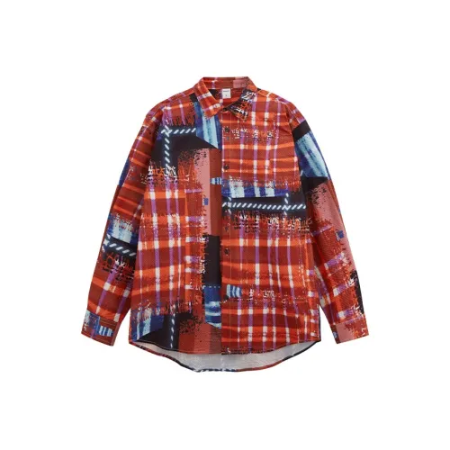 M MAICCO Red Мужские Рубашки