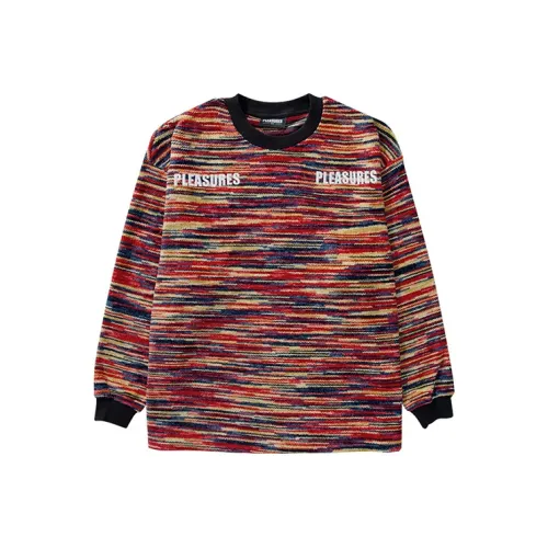 PLEASURES Красный Унисекс Свитеры