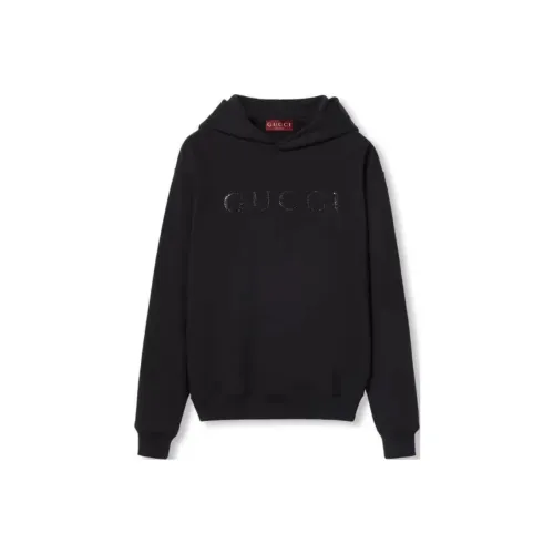 GUCCI FW24 Толстовка Мужской Черный