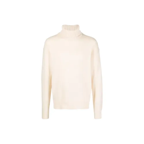 JIL SANDER Белый Мужской Кашемировый Свитер