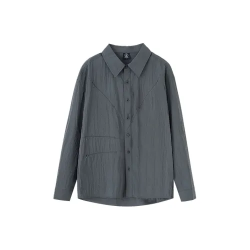 VOLCOM Темно-серый Унисекс Рубашки