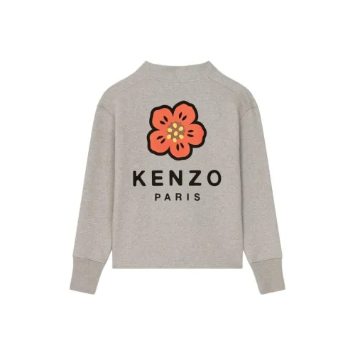 KENZO Серые Мужские Свитера