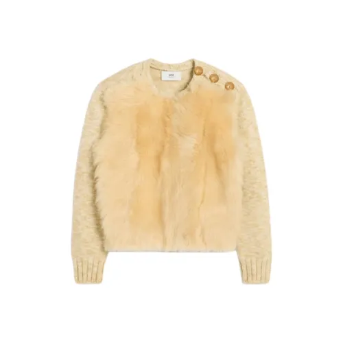 AMIPARIS Песочный/Экрю Унисекс Свитеры