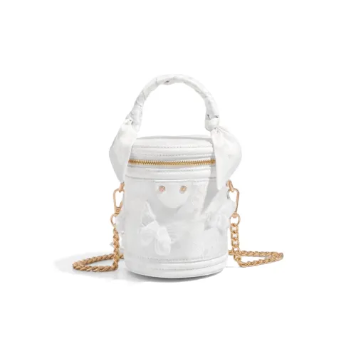 CLEVER KETCH ПУ (полиуретан) Ручная сумка Сумка через плечо Кошелек на цепочке Женская Белая Розовая Черная