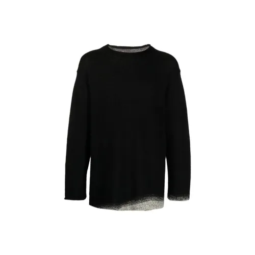 Yohji Yamamoto Черные Мужские Свитера