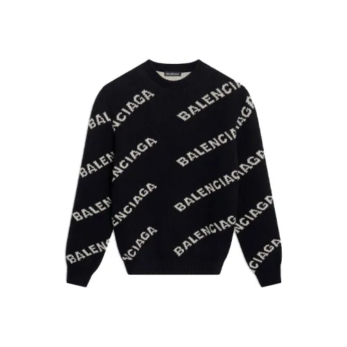 Balenciaga Мужские черные свитеры