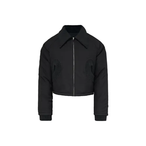 J CAESAR STUDIO Хлопковый пуховик Унисекс Черный