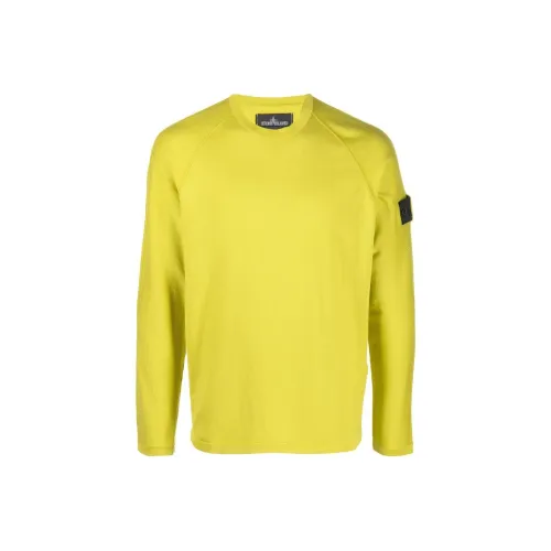 Stone Island Желтый Мужской Кашемировые Свитера