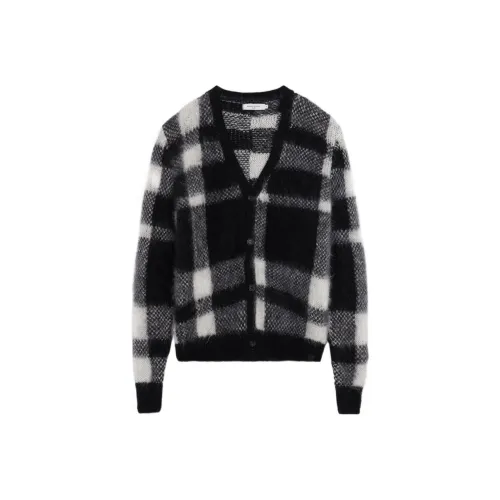 Maison Kitsune Черный/Белый Унисекс Свитеры