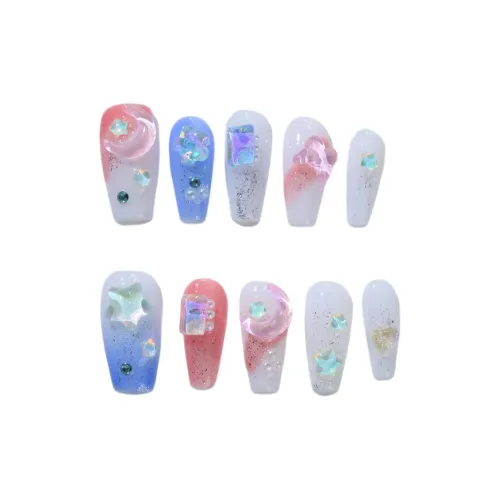 XUJING Искусственные ногти для женщин