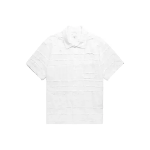 Рубашка Мужская Белая от сотрудничества Engineered Garments