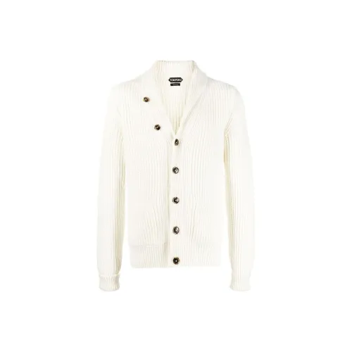 TOM FORD Белые Мужские Свитера