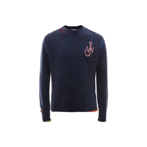 JW Anderson Синие Мужские Свитера