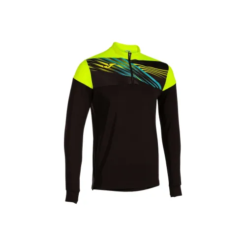Joma Рубашка Мужская Черная Флуоресцентно-Желтая