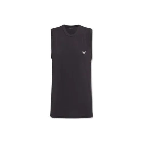 EMPORIO ARMANI Мужские черные майки