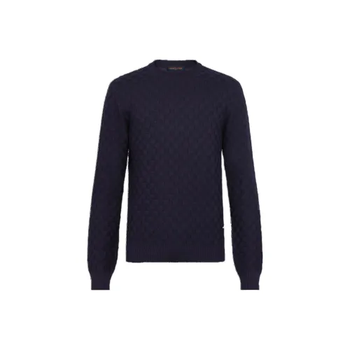 LOUIS VUITTON Свитер Мужской Темно-синий