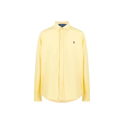 Polo Ralph Lauren Рубашка Мужская Желтая