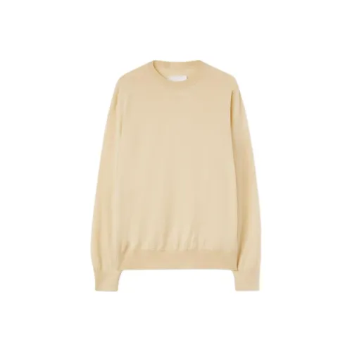 JIL SANDER Бежевые Мужские Свитера