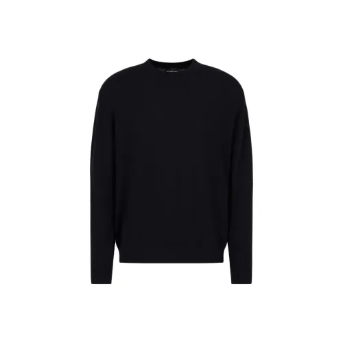 EMPORIO ARMANI Свитер Мужской Морской Синий