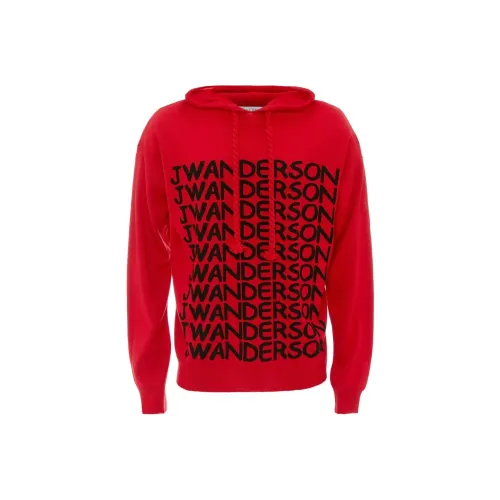 JW Anderson Красный Унисекс Свитеры