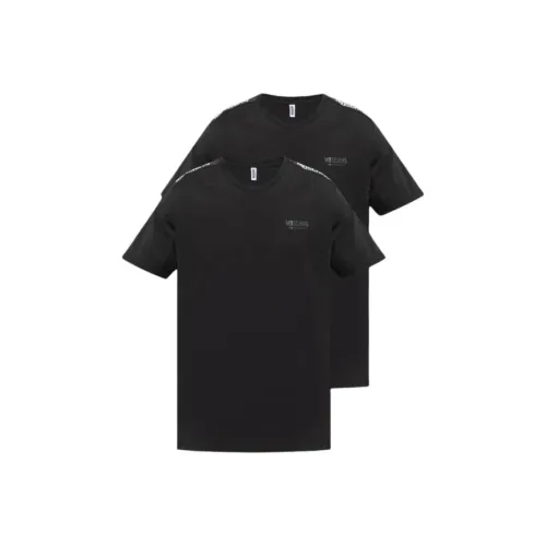 MOSCHINO T-рубашка мужская черная 2 упаковки