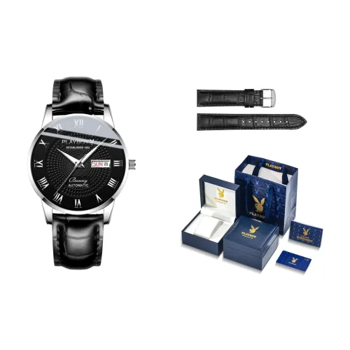 PLAYBOY Collaboration Механические Мужские часы 40mm*40mm*10mm Белый