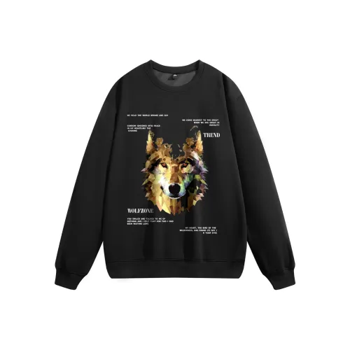 WOLF ZONE Унисекс Свитшоты