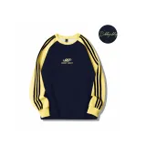 Темно-синий и желтый