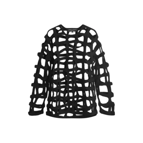 COMME Des GARCONS HOMME PLUS Черные Мужские Свитера