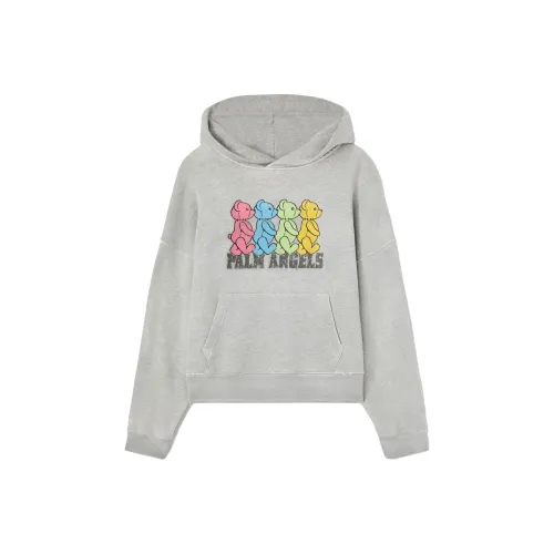 PALM ANGELS Толстовка Мужская Серого цвета