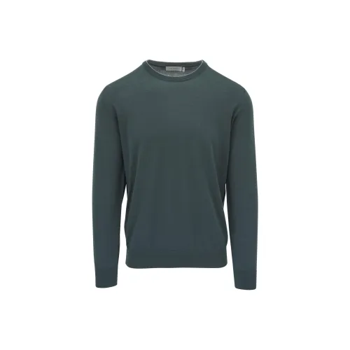 Canali SS24 Свитер Мужской Оливково-зеленый