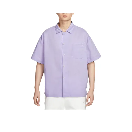 Nike Swoosh Фиолетовые Мужские Рубашки