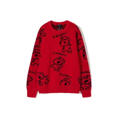 Tokidoki Красный Унисекс Свитеры