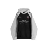 Чёрный с меланжевым серым, многоцветный, флисовая подкладка